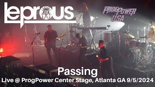 Leprous  Passing LIVE  ProgPower Center Stage Atlanta GA 952024 [upl. by Ceporah689]