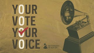 GRAMMY Voting Season Is Here  Your Vote Your Voice [upl. by Ettelegna]