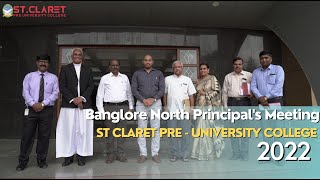 Banglore North Principals Meeting l St Claret PreUniversity College l Shri RamachandranR I A S [upl. by Aened440]