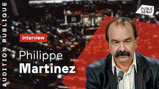 Philippe Martinez CGT est linvité dAudition Publique [upl. by Suidaht]