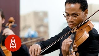 The Concert Violinist Playing for LAs Homeless in Skid Row [upl. by Atileda]