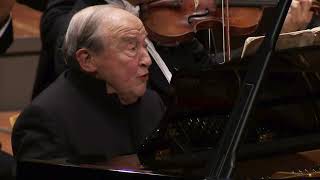 Menahem Pressler  Mozart Piano Concerto No27 in Bflat major K595  Eliahu Inbal  Live 2015 [upl. by Miarfe]