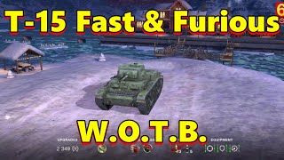 T15 Christmas Gift  World of Tanks Blitz  WOTB [upl. by Eikceb]