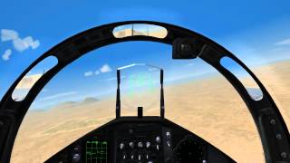 F15 vs F16 Dogfight 2012 Strike Fighters 2 Israel [upl. by Ahtar]