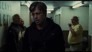 MoneyballBest sceneBrad PittBilly BeaneChris PrattScott HattebergPhilip Seymour Hoffman [upl. by Remus]