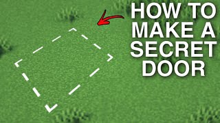 EASY amp Automatic Hidden Base Secret Door Tutorial For Minecraft 118 [upl. by Ekusoyr526]