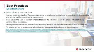 AutoSys Workload Automation Best Practices [upl. by Zela]