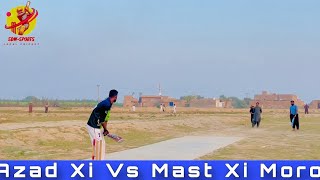 Azad Xi Vs Mast Xi Moro 1st inning highlights [upl. by Yelsnit]