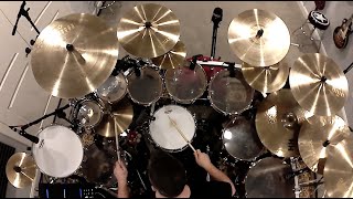 Rush  Cygnus X1 Book II Hemispheres  Drum Cover  HQ Audio  Neil Peart Tribute [upl. by Annaej]