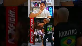 Essa luta de PESO PESADO foi ESTRANHA ufc mma shorts [upl. by Imaon]