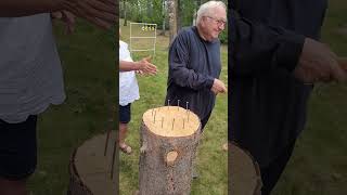 HOW TO PLAY NAIL IN THE STUMP GAME [upl. by Iran]