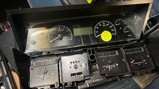 INSTALLED THE VHX DAKOTA DIGITAL DASH IN THE 1989 BOX CHEVY CAPRICE LS BROUGHAM [upl. by Butte]