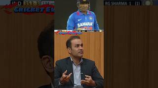 Why Sehwag Singing While Batting🤔🫠 shorts cricket [upl. by Aikal]