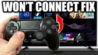 How to Fix PS4 Controller Wont Connect to PS4 [upl. by Ennair]