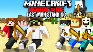 Minecraft Hardcore But Last Man Standing WINS 1000 REMATCH [upl. by Thomey]