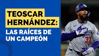 Teoscar Hernández Las raíces de un campeón mlb dodgers losangelesdodgers baseball beisbol [upl. by Denice944]