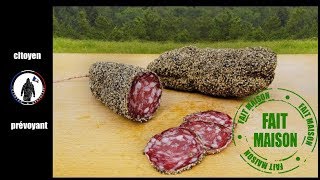 Apprendre à faire du saucisson sec de boeuf Maison très facilement [upl. by Donnenfeld]