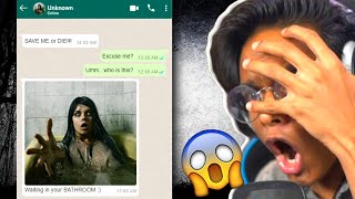 SCARIEST HORROR WHATSAPP CHATS😨 [upl. by Radloff]