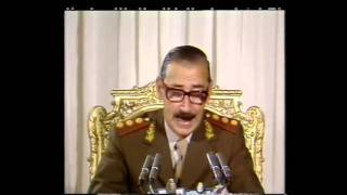 60 años Último discurso de Videla por Cadena Nacional  23091981 [upl. by Red]