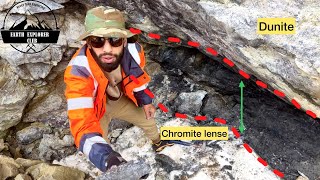 Epic Chromite Deposits Discovery in SnowCapped Mountains  Field Geology Adventure amp Challenges [upl. by Trebron]