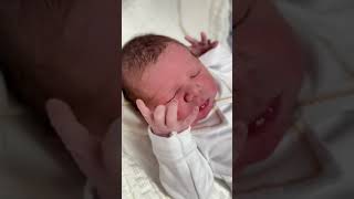 Beautiful newborn baby crying [upl. by Kezer]