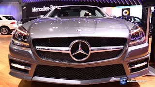 2016 MercedesBenz SLKClass SLK 300  Exterior and Interior Walkaround  2015 LA Auto Show [upl. by Conchita]