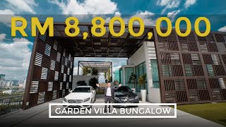 RM88mil Bungalow Villa in Malaysia  Garden Villa Bungalow  KL For Sale  Malaysia Properties Tour [upl. by Silletram]