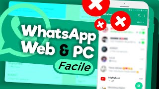 🔥 Utiliser Whatsapp Web amp PC sans téléphone ni émulateur [upl. by Neerod]