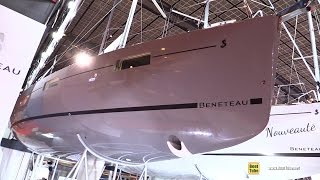 2017 Beneteau Oceanis 381 Sailing Yacht  Deck and Interior Walkaround  2016 Salon Nautique Paris [upl. by Huntingdon606]