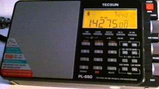 TRRS 0261  Tecsun PL880 SSB Tuning Test [upl. by Killian]