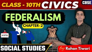 Federalism class 10 cbse  Class 10th Civics chapter  2  CBSE cbse boardexam [upl. by Alamap]