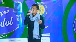 Raktim AdharUdayapur Idol season 1 Semi final round A Performance by Rajkumar Chaudhary [upl. by Eelrak]