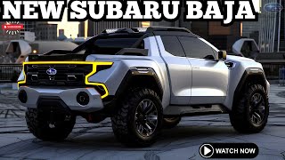 Official Reveal  2025 Subaru Baja Hybrid New Model review  Details Interior And Exterior [upl. by Nahtnahoj]