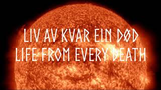 KVERVANDI acoustic by Ivar Bjørnson amp Einar Selvik LYRICS NORWEGIANENGLISH [upl. by Nirred]