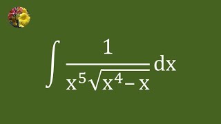 Evaluating the indefinite integral using algebraic manipulation [upl. by Lionello]