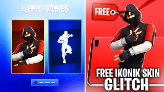 the New FREE IKONIK SKIN GLITCH in Fortnite Free Ikonik Skin [upl. by Enirual95]