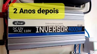 Depois de 2 Anos Usando o Lixo do Inversor Knup 4000w Minhas Percepções [upl. by Jadd]