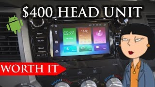 Android Headunit 80  Is it Worth it Tundra [upl. by Sylvan]