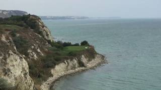 Thracian Cliffs Golf Course Hole 6 Bulgaria [upl. by Annej516]