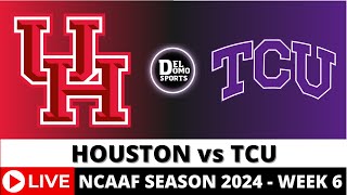 HOUSTON VS TCU LIVE 🏈 NCAAF COLLEGE FOOTBALL GAME SCORE  WEEK 6  OCT 4 2024 [upl. by Barnum398]