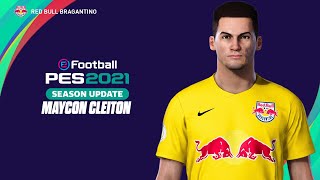 Maycon Cleiton PES 2021  How to create [upl. by Niarfe]