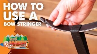 how to use a bow stringer Archery [upl. by Carr]