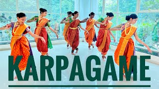 Karpagame Remix  VGo  Bharatanatyam Modern Fusion  Shubhangi Litke Choreography [upl. by Ikkir256]