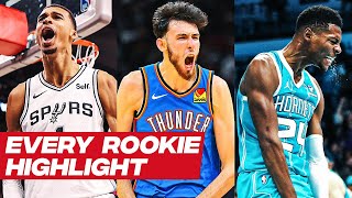 EVERY Rookie Highlight From NBA Opening Week  202324 Season [upl. by Torrie]