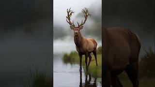 Stag by the Misty Lake [upl. by Assirehc575]