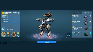 COMPOSITE HADES Subduer 2x Tamer War Robots Gameplay WR [upl. by Reyna696]