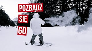 Nawyk zarzucania tylną nogą na desce snowboardowej [upl. by Rossi]