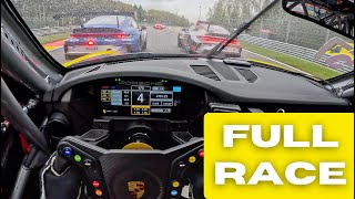 INSANE POV Wet Race in Porsche Cup at SpaFrancorchamps [upl. by Remus]