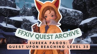 Eureka Pagos Level 35 Quest  No Commentary  FFXIV Quest Archive [upl. by Lanita433]