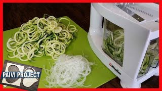 Mueller Spiral Ultra Spiralizer  My first time using [upl. by Nagaet354]